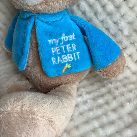 My First Peter Rabbit Plush Bunny Stuffed Animal Toy with Embroidered Eyes READ - Picture 5 of 8